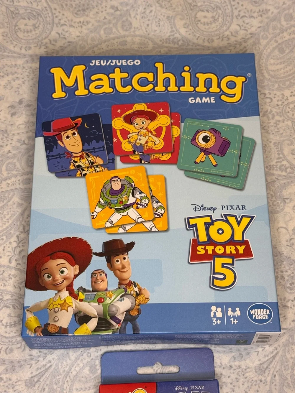 Toy Story 5 Matching Game & UNO Card Game Set